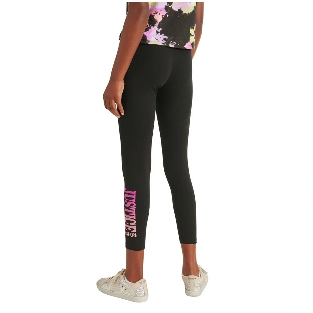 Justice Girls Everyday Faves Graphic Leggings